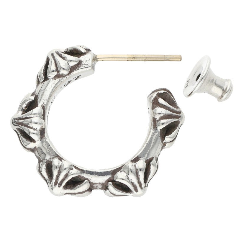 Chrome Hearts SML Cross Band Silver Earring Size ONE SIZE