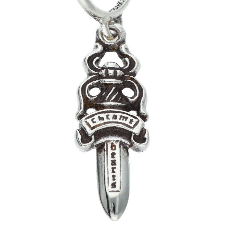 Chrome Hearts #5 Dagger Hoop Silver Earring Size ONE SIZE