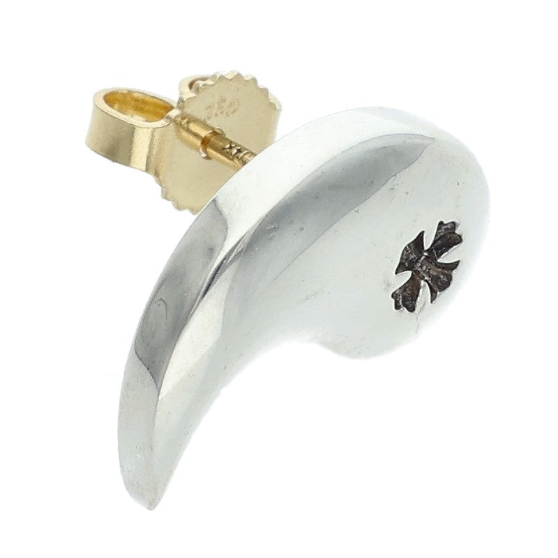 Chrome Hearts Yin Yang Silver & Gold Earring