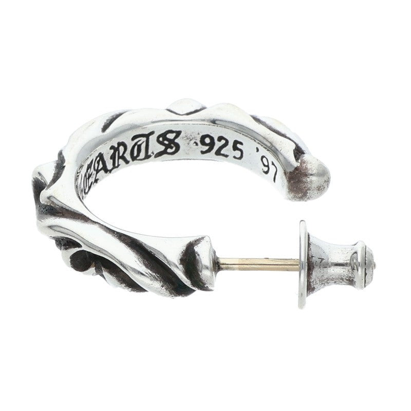 Chrome Hearts SCRL BAND Silver Earring Size ONE SIZE