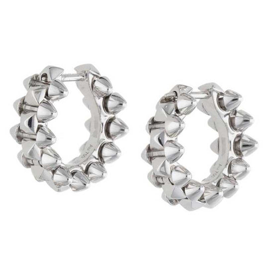 Cartier 750 White Gold Clash de Cartier Earrings