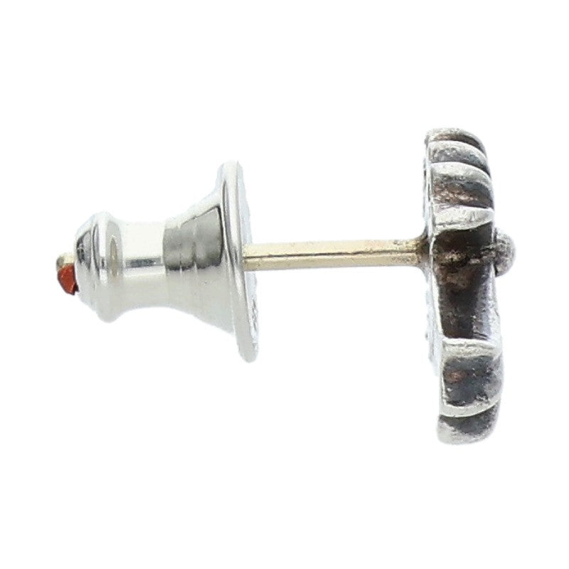 Chrome Hearts CH CRSS 2 FAT Stud Earring Silver
