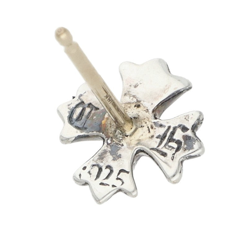 Chrome Hearts CH Plus Stud 1 Diamond Silver Earring