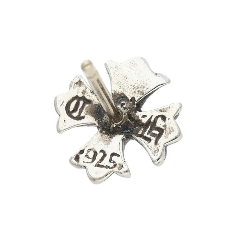 Chrome Hearts No2 CH Plus Stud Single Earring Silver
