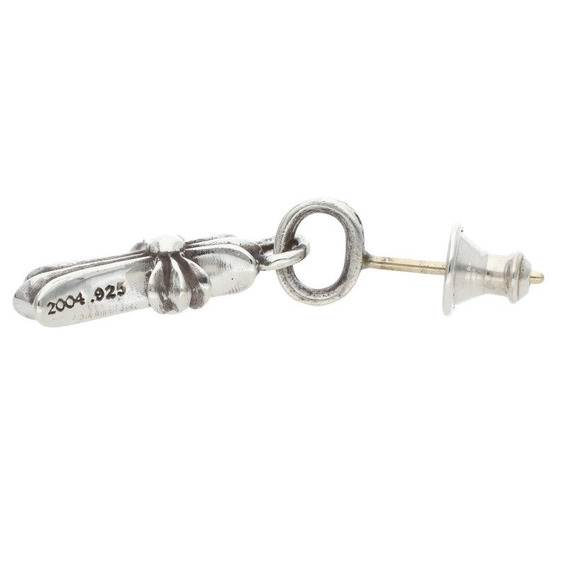 Chrome Hearts Baby Fat Drop Silver Earring