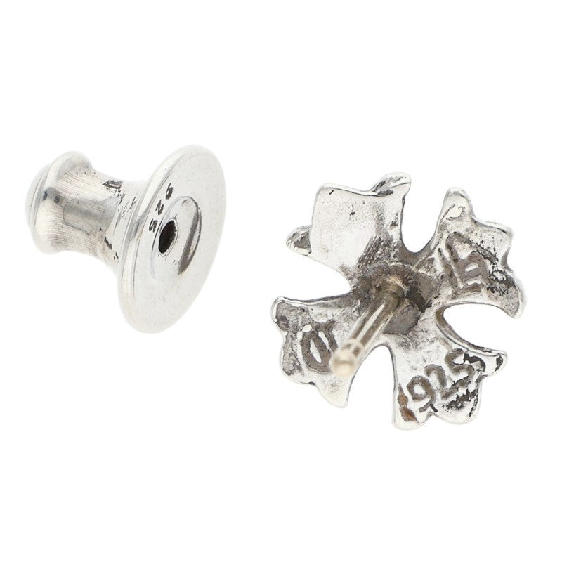 Chrome Hearts No2 CH Plus Stud Silver Earring
