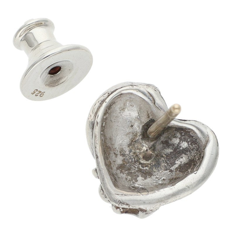 Chrome Hearts STUD HEART Stud Earring 14K/925 Silver