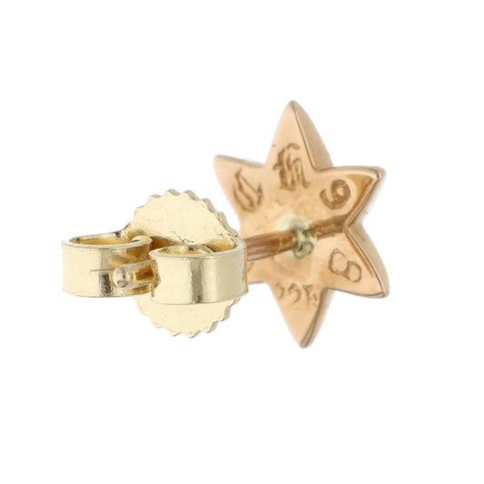 Chrome Hearts 22K Star Stud Gold Single Earring