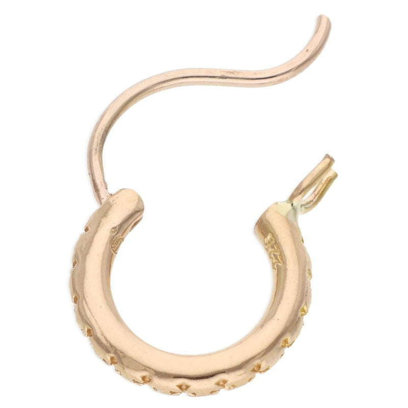 Chrome Hearts 22K Small TFL Hoop Earring