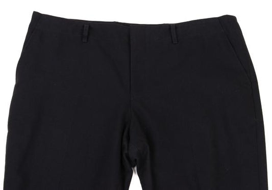JIL SANDER Cotton Wool Tapered Pants Navy Size 44