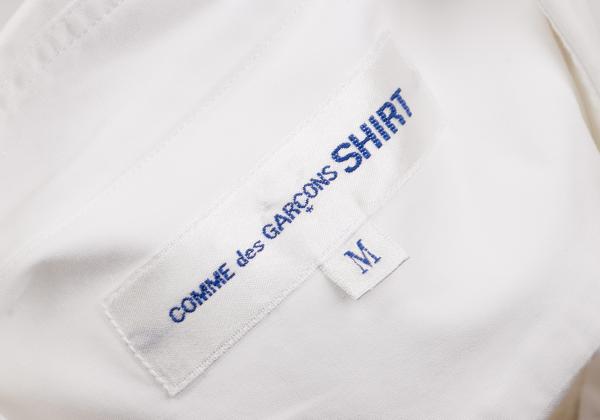 COMME des GARCONS SHIRT Mixed Material Cutout Shirt Size M