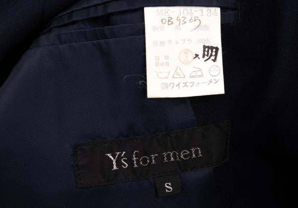 Y's for men Wool Gabardine 4B Blazer Navy Size S