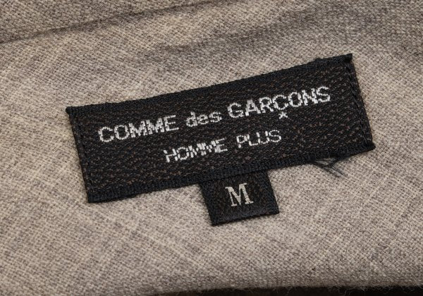 CDG HOMME PLUS Bias Tuck Shirt Beige Size M