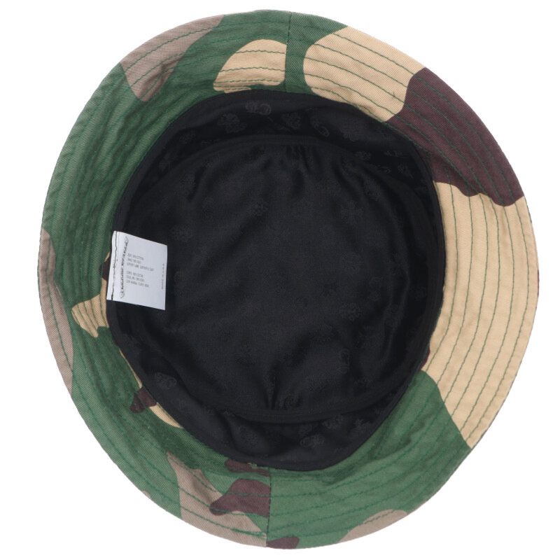 Chrome Hearts SEX RECORD Camo Bucket Hat Green Size ONE SIZE
