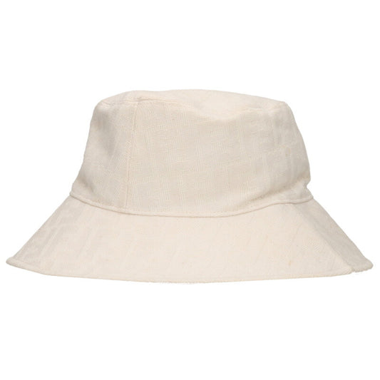 Fendi All-Over Print Bucket Hat White Size M
