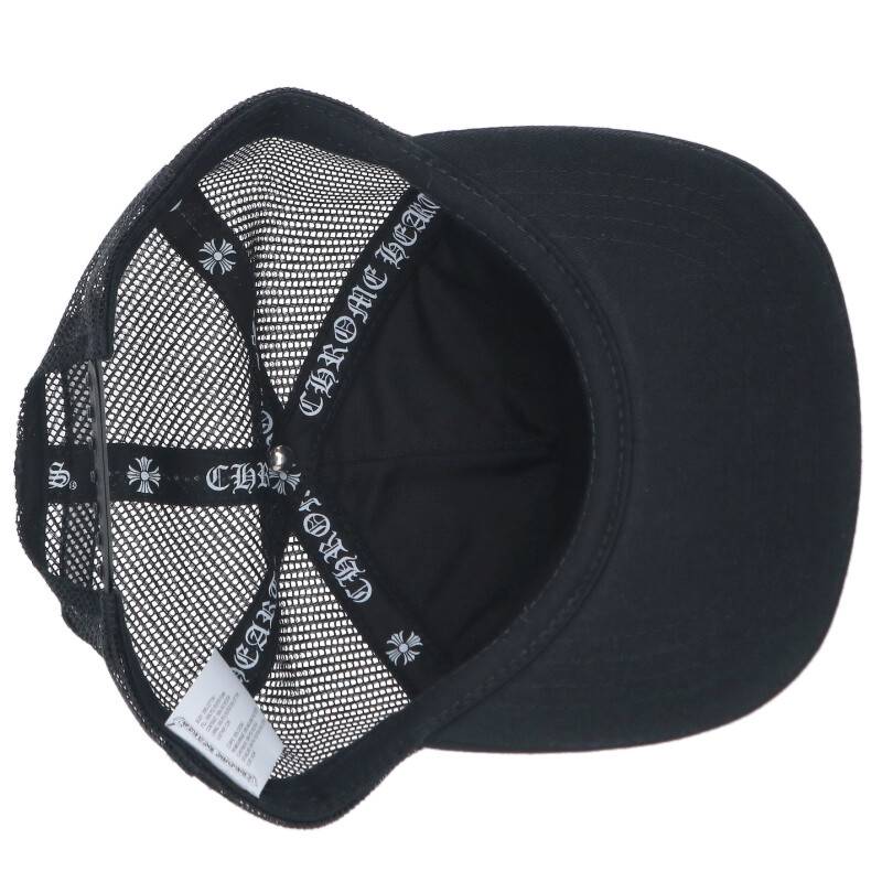 Chrome Hearts TRUCKER CAP 3 Cemetery Leather Size ONE SIZE