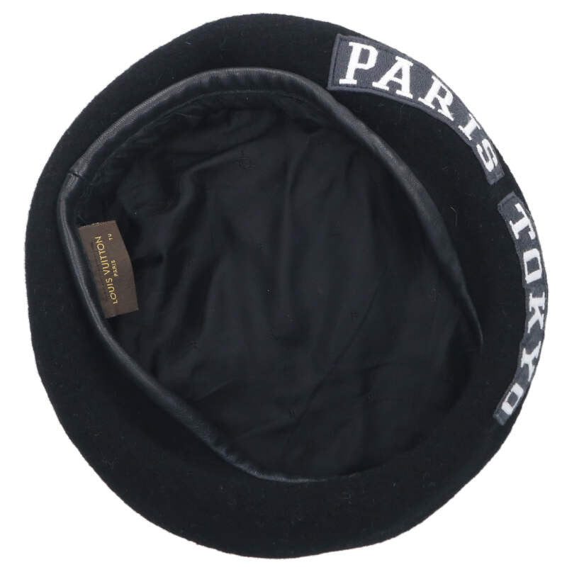 Louis Vuitton x Fragment Design PASRIS TOKYO Patchwork Hat Black Size TU