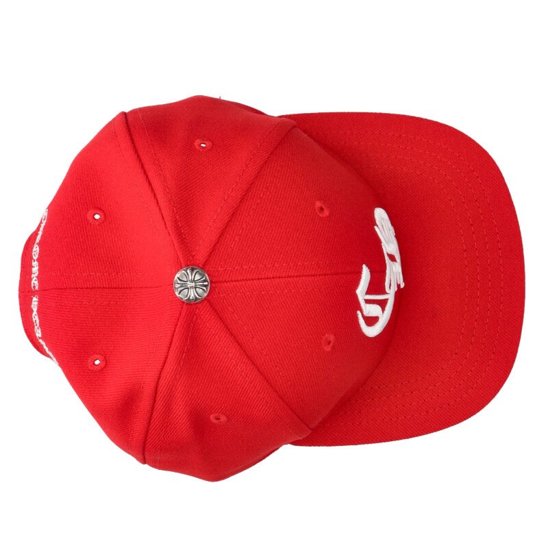 Chrome Hearts CH Logo Embroidered Baseball Cap Size ONE SIZE