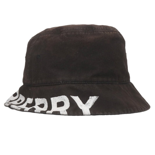 Burberry Logo Bucket Hat Black Size L