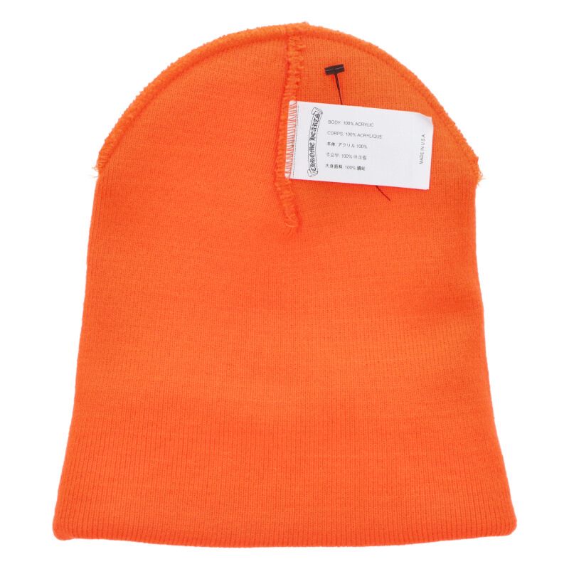 Chrome Hearts SIZE WOOL WATCH CAP Logo Embroidered Hat Orange Size ONE