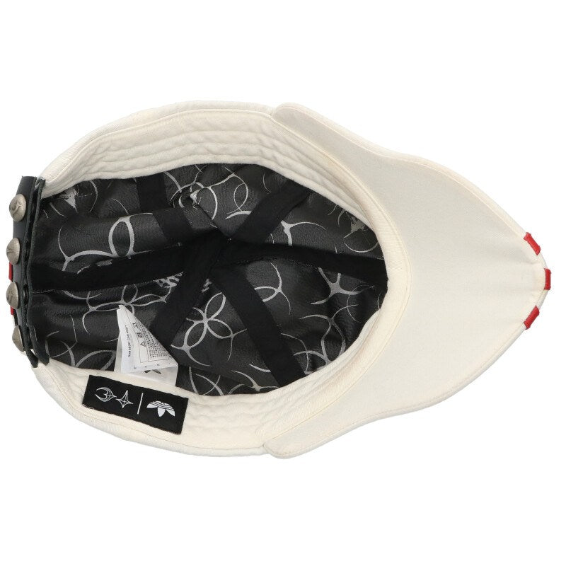 THUG CLUB Line Design Cap White Cotton Size ONE SIZE