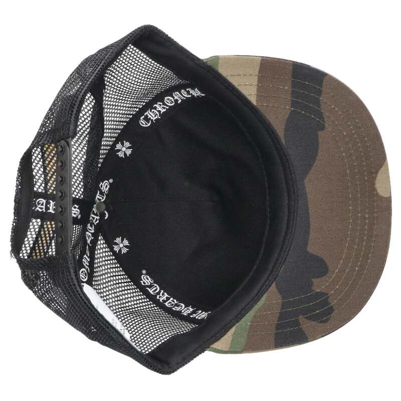 Chrome Hearts SIZE TRUCKER CAP Camo Hat Green Multi Size ONE