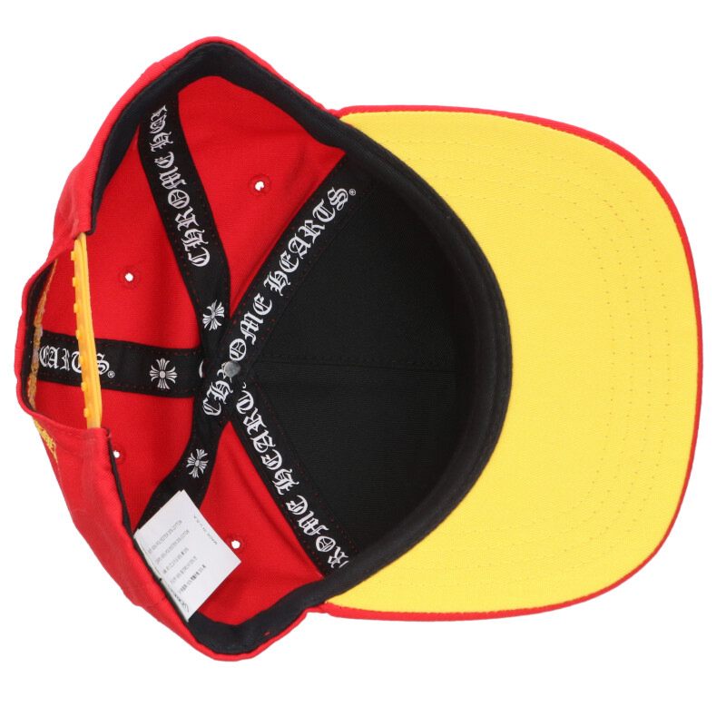 Chrome Hearts SIZE CH HAT CH Embroidered Red x Yellow x Silver Size ONE
