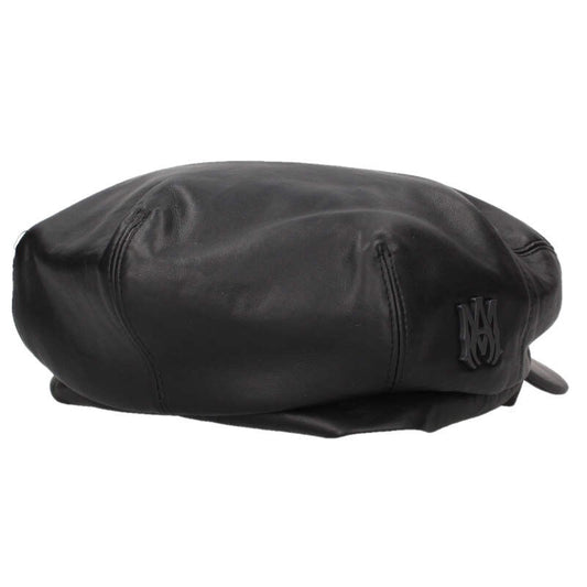 AMIRI Faux Leather Logo Casquette Black Size ONE SIZE