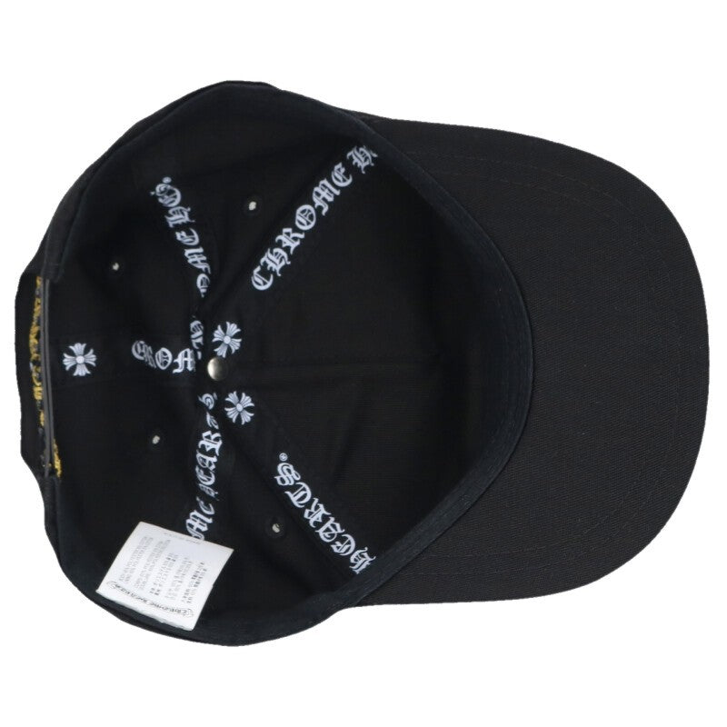 Chrome Hearts CH Embroidered Cap Black Size ONE SIZE