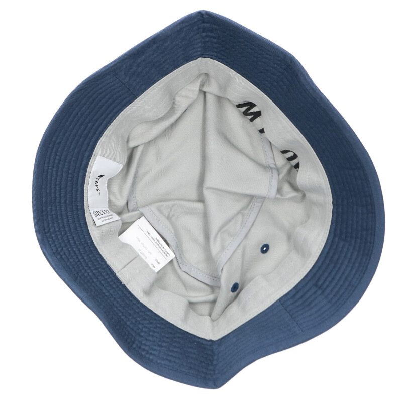 WTAPS Logo Embroidered Cotton Bucket Hat Multi Size ONE SIZE
