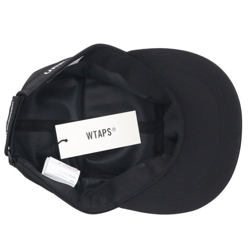 WTAPS Logo Print Cap Black Size ONE SIZE
