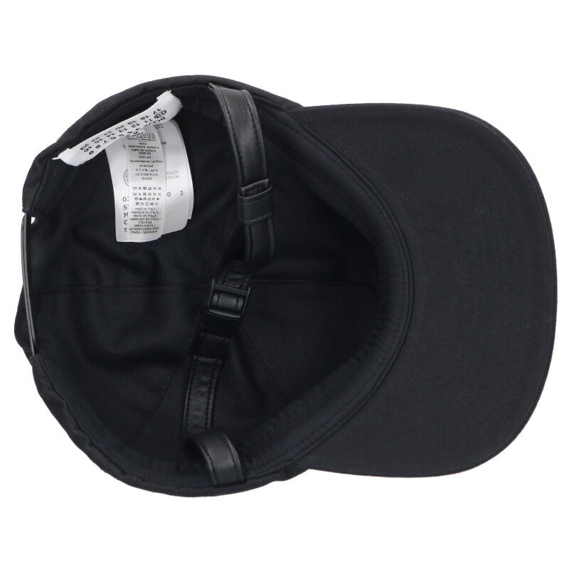 Maison Margiela 25AW RIDING CAP 4-Stitch Hat Black Size UNI