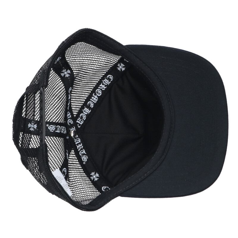 Chrome Hearts 3 Cemetery Patch Leather Trucker Size ONE SIZE