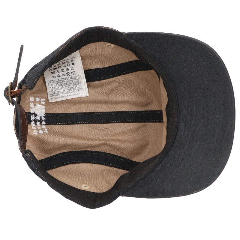 SUPREME Painted Camp Cap Black Size ONE SIZE