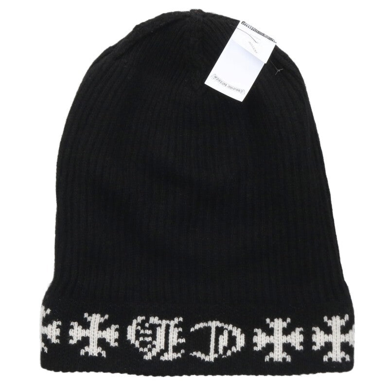 Chrome Hearts BIG DADDY Cross Ball Cashmere Beanie