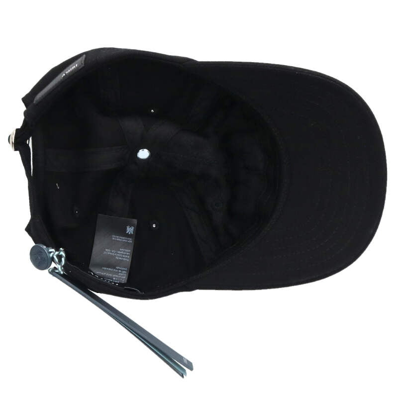 AMIRI Logo Patch Baseball Cap Black Size ONE SIZE