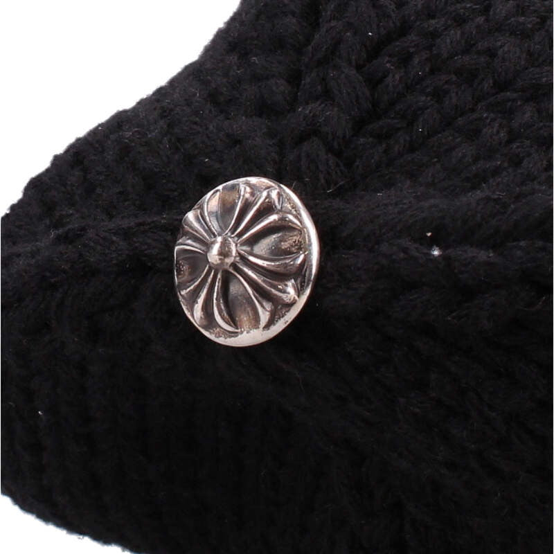 Chrome Hearts Cross Patch Cashmere Beanie Size ONE SIZE