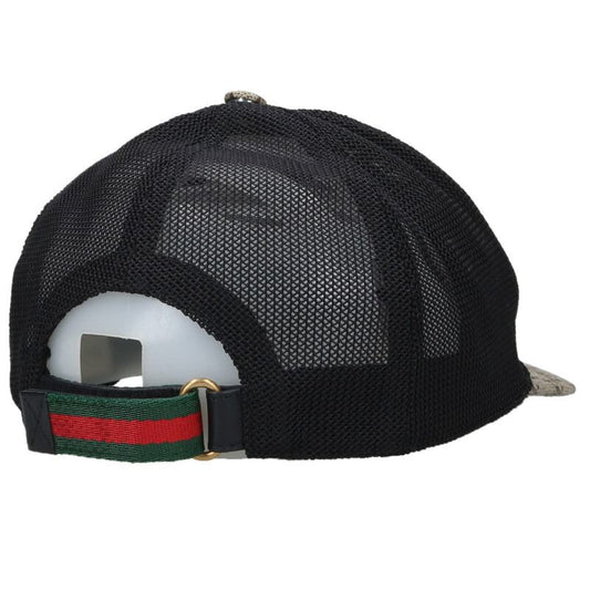 GUCCI Tiger Print Mesh Cap Multi Size ONE SIZE