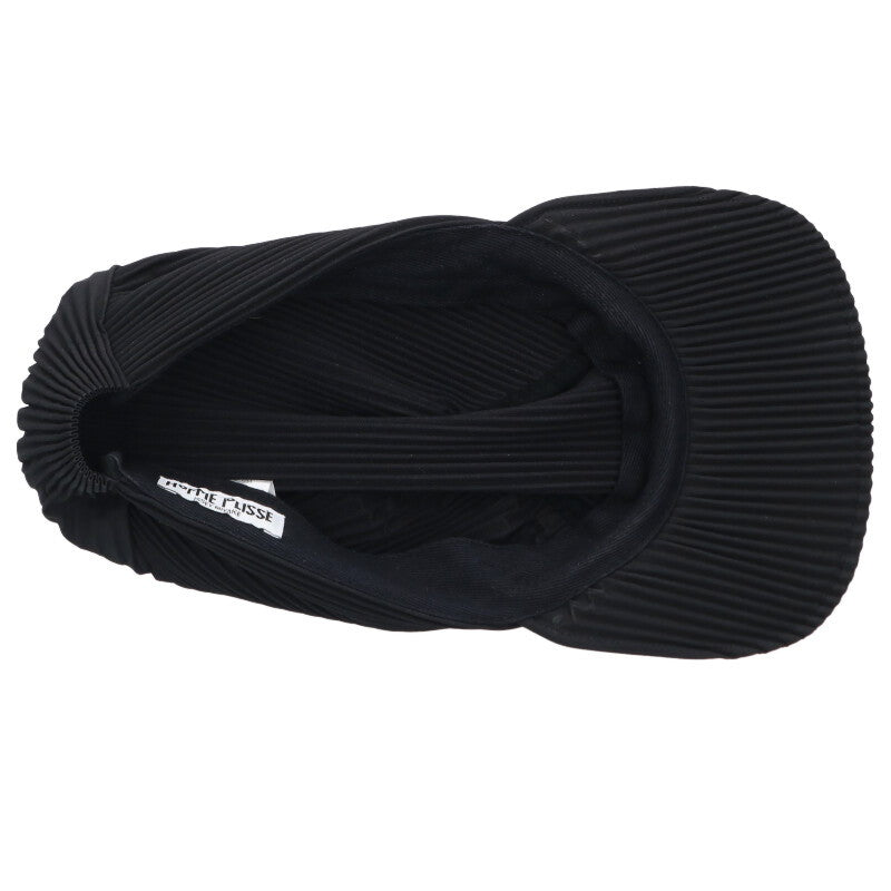 HOMME PLISSE ISSEY MIYAKE Pleated Cap Black Size ONE SIZE