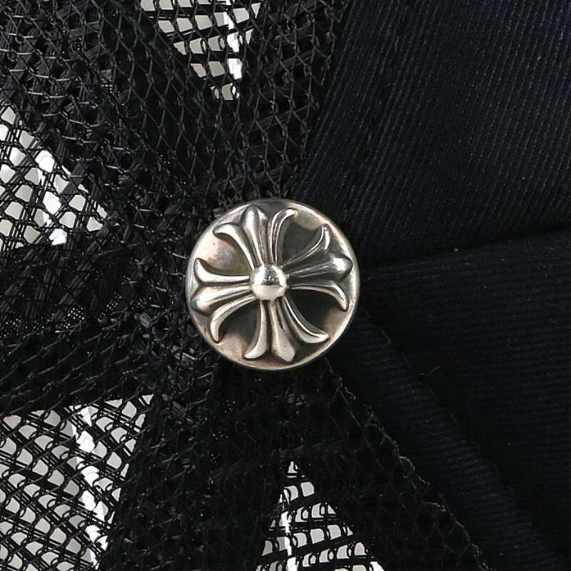 Chrome Hearts 3 Cemetery Leather Patch Trucker Size ONE SIZE