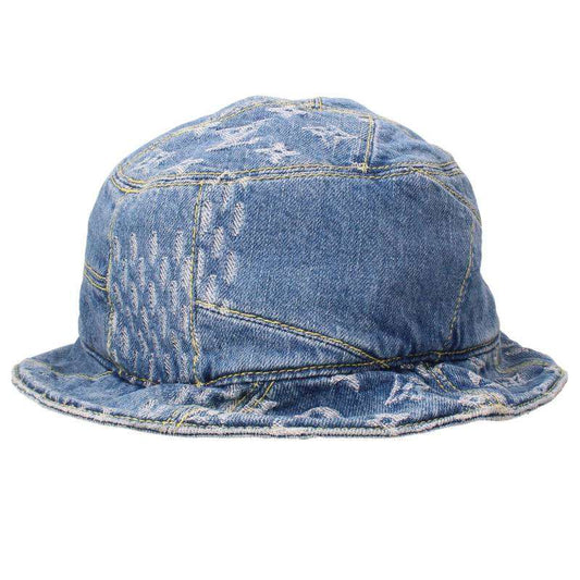 LOUISVUITTON Damier Giant Wave Reversible Monogram Denim