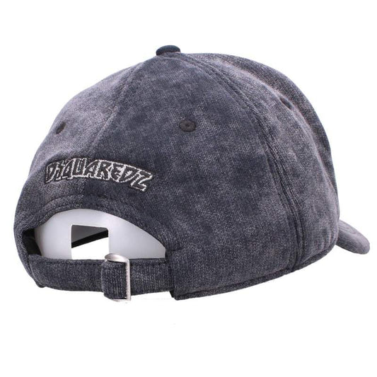 DSQUARED Kiss Embellished Logo Cap Black Size ONE SIZE