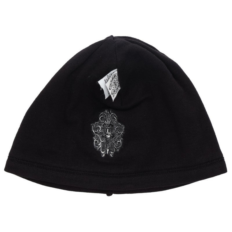 Chrome Hearts Cotton Thermal Knit Beanie Black Size ONE SIZE