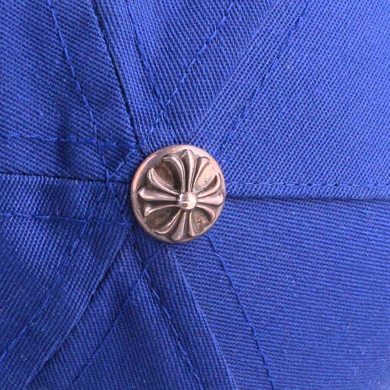 Chrome Hearts CH HAT Logo Embroidered Baseball Cap Size ONE