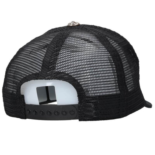 Chrome Hearts CH Patch Cross Ball Cap Blk/Wht/Svr Size ONE