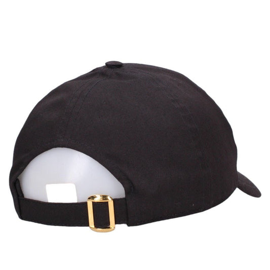 CELINE Logo Embroidered Baseball Cap Black Size M