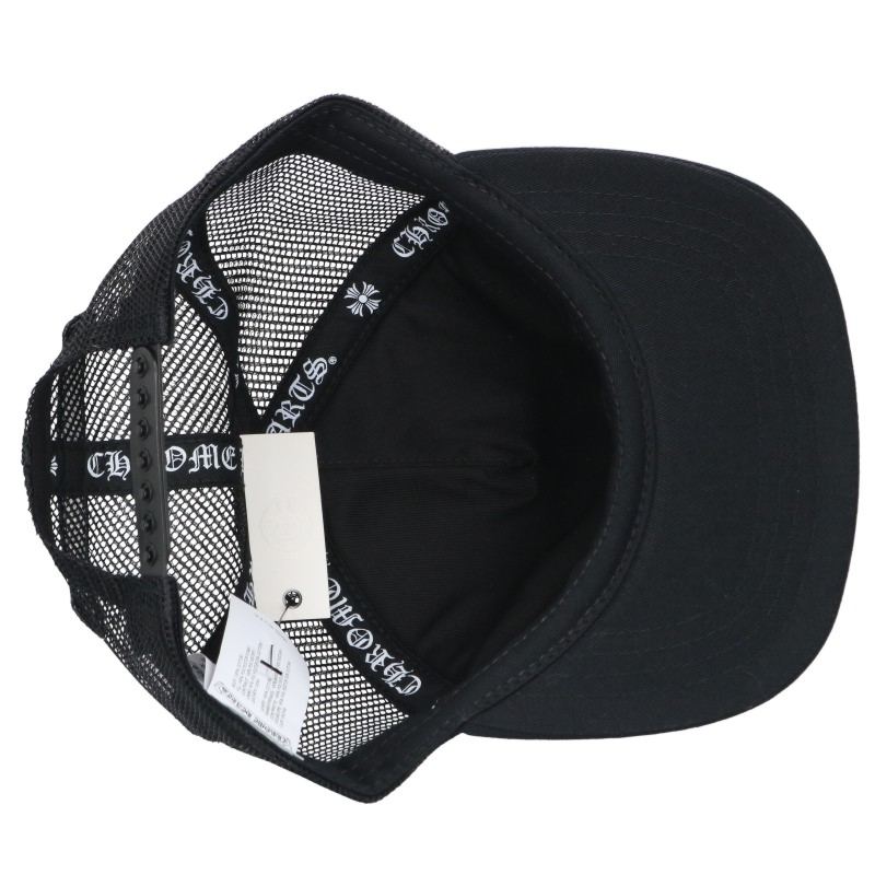 Chrome Hearts 3 Cemetery Leather Trucker Cap Size ONE SIZE