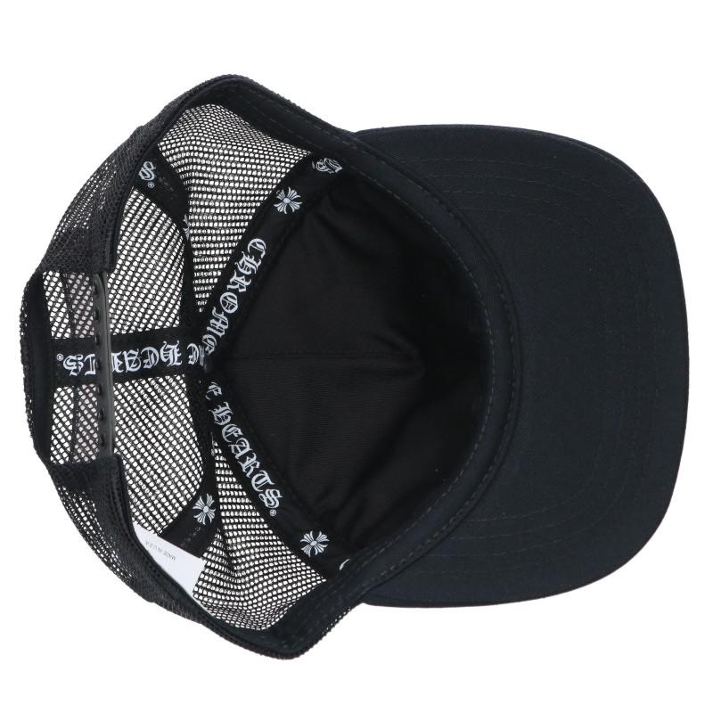 Chrome Hearts FUCK Leather Patch Cap Black Size ONE SIZE