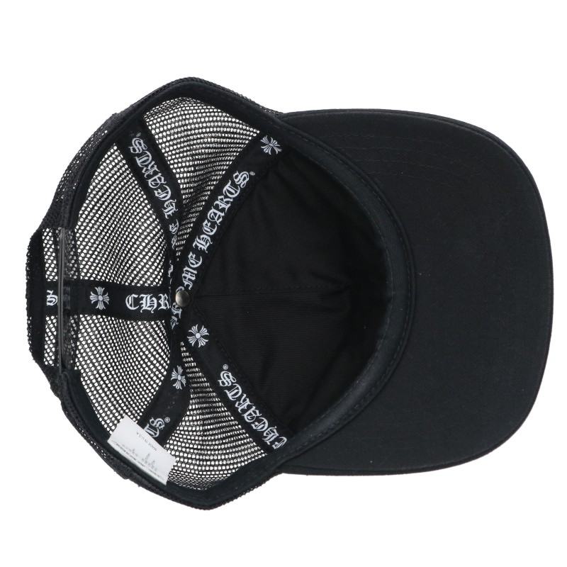 Chrome Hearts Calf Hair 3 Cemetery Hat Black Size ONE Multi