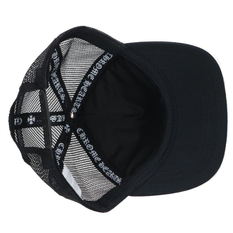 Chrome Hearts Leather Cemetery Patch Trucker Hat Size ONE